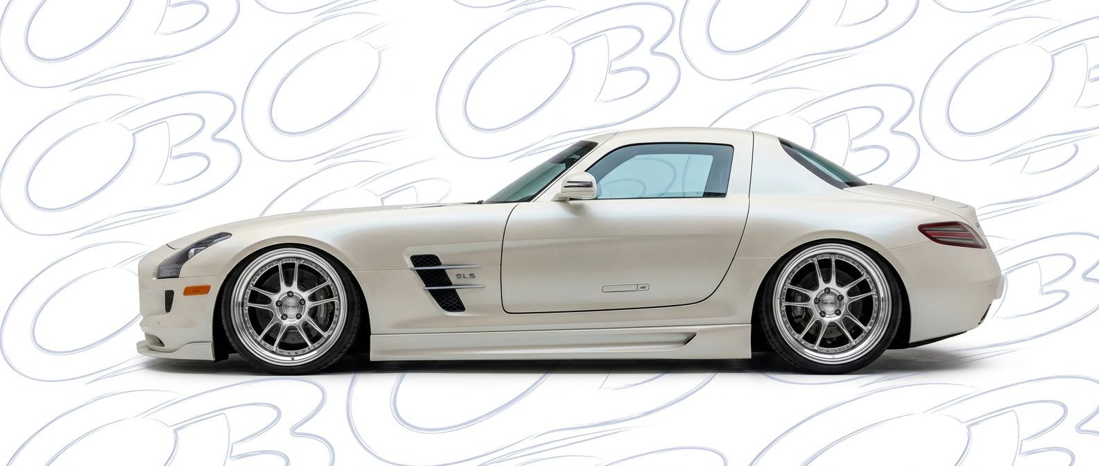 Detailed view of 2012 Mercedes-Benz SLS AMG 2012 featuring lightweight, durable construction.