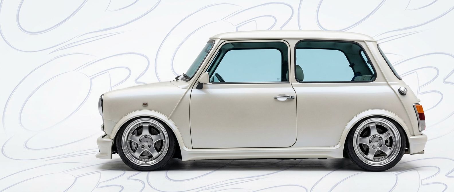 Aerodynamic 1995 Mini Cooper 1995 - Sleek design for enhanced vehicle styling.