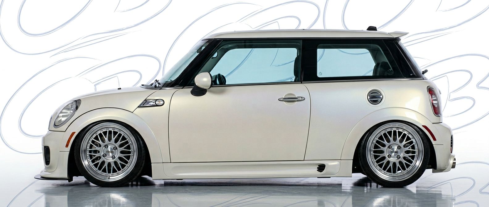 Aerodynamic 2008 Mini Cooper 2008 - Sleek design for enhanced vehicle styling.