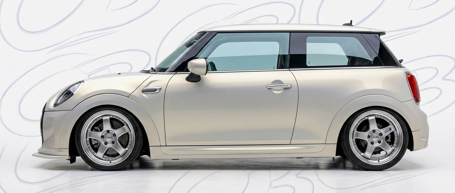 Aerodynamic 2023 Mini Cooper 2023 - Sleek design for enhanced vehicle styling.