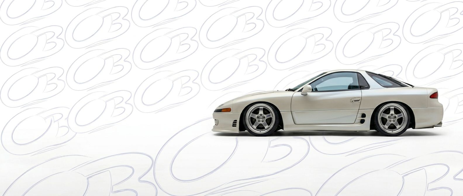 Professional automotive photography of a 1997 Mitsubishi 3000GT with high-fidelity 1997.