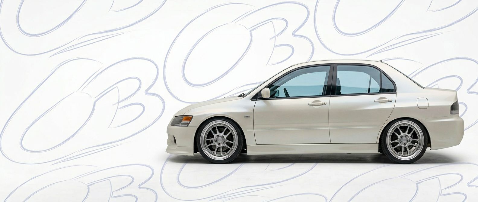 High-quality 2007 Mitsubishi Evolution 2007 exterior shot with professional studio lighting.