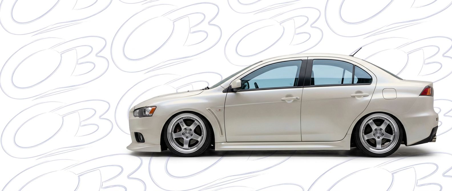 High-quality 2010 Mitsubishi Evolution 2010 exterior shot with professional studio lighting.