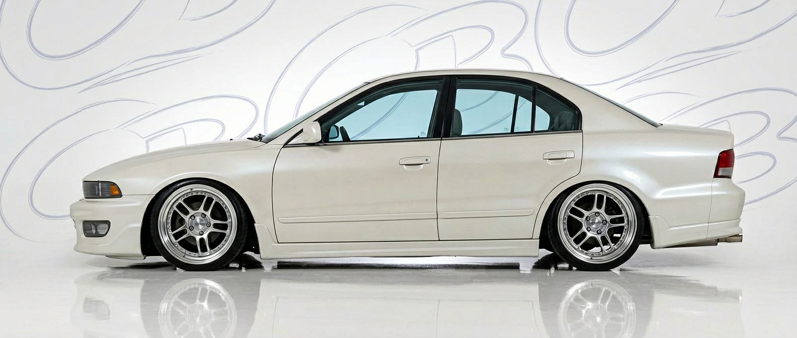 Custom 2002 for 2002 Mitsubishi Galant - Premium aerodynamic automotive body parts.