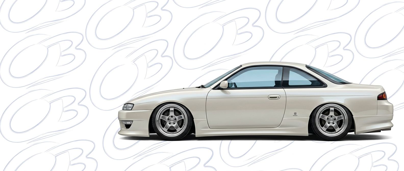 Aerodynamic 1996 Nissan 240SX 1996 - Sleek design for enhanced vehicle styling.