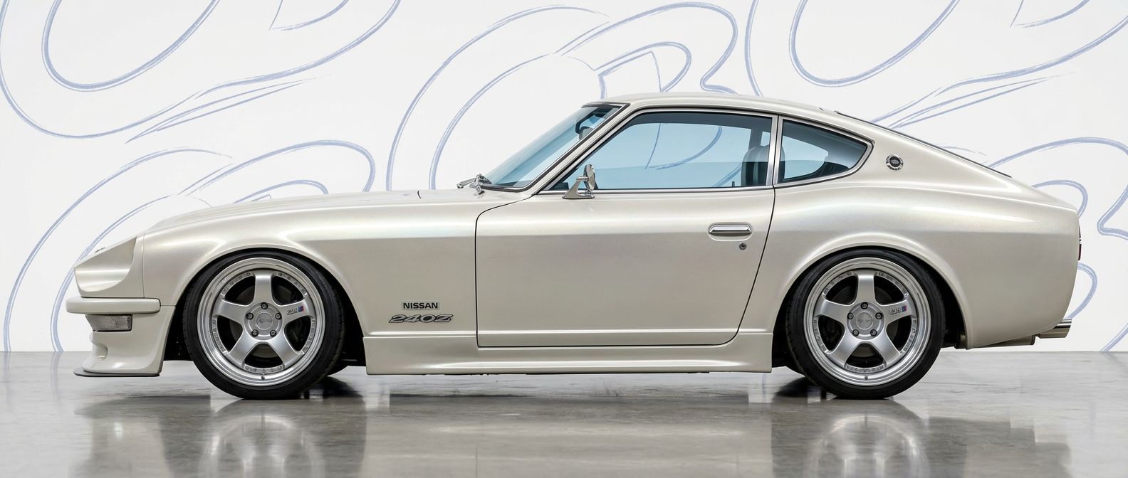 Top-tier 1974 Nissan 240Z 1974 featuring a high-gloss finish and carbon fiber weave.