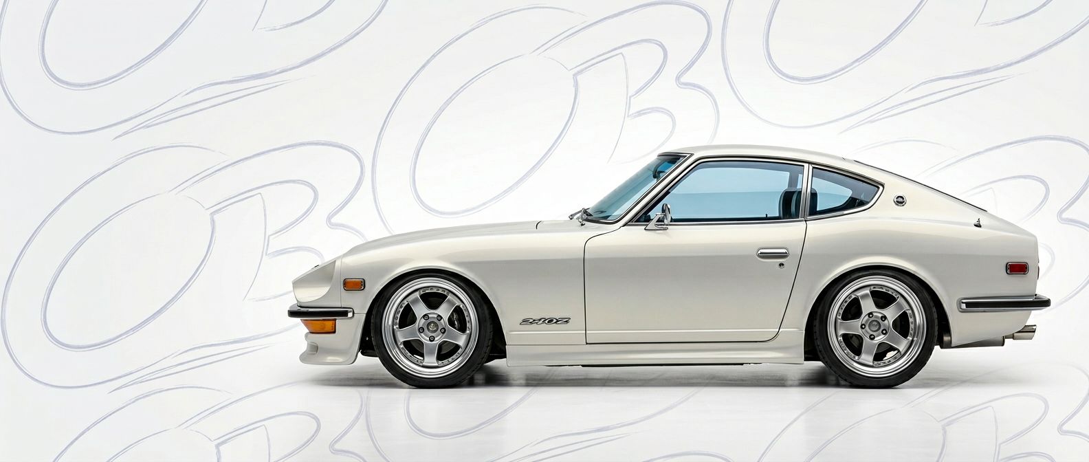 Aerodynamic 1975 Nissan 240Z 1975 - Sleek design for enhanced vehicle styling.