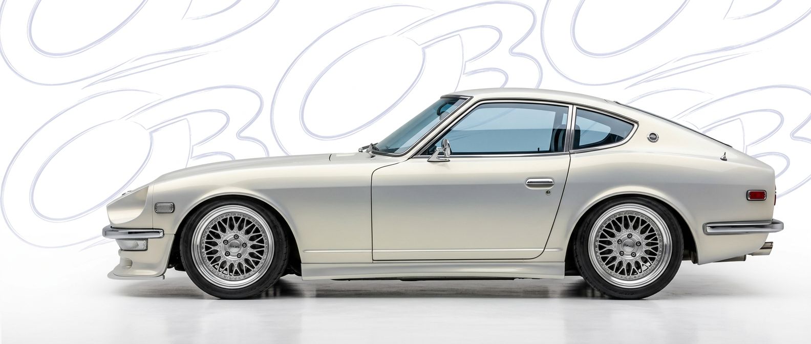 Front-angle view of 1975 Nissan 260Z 1975 - Durable and stylish exterior enhancement.