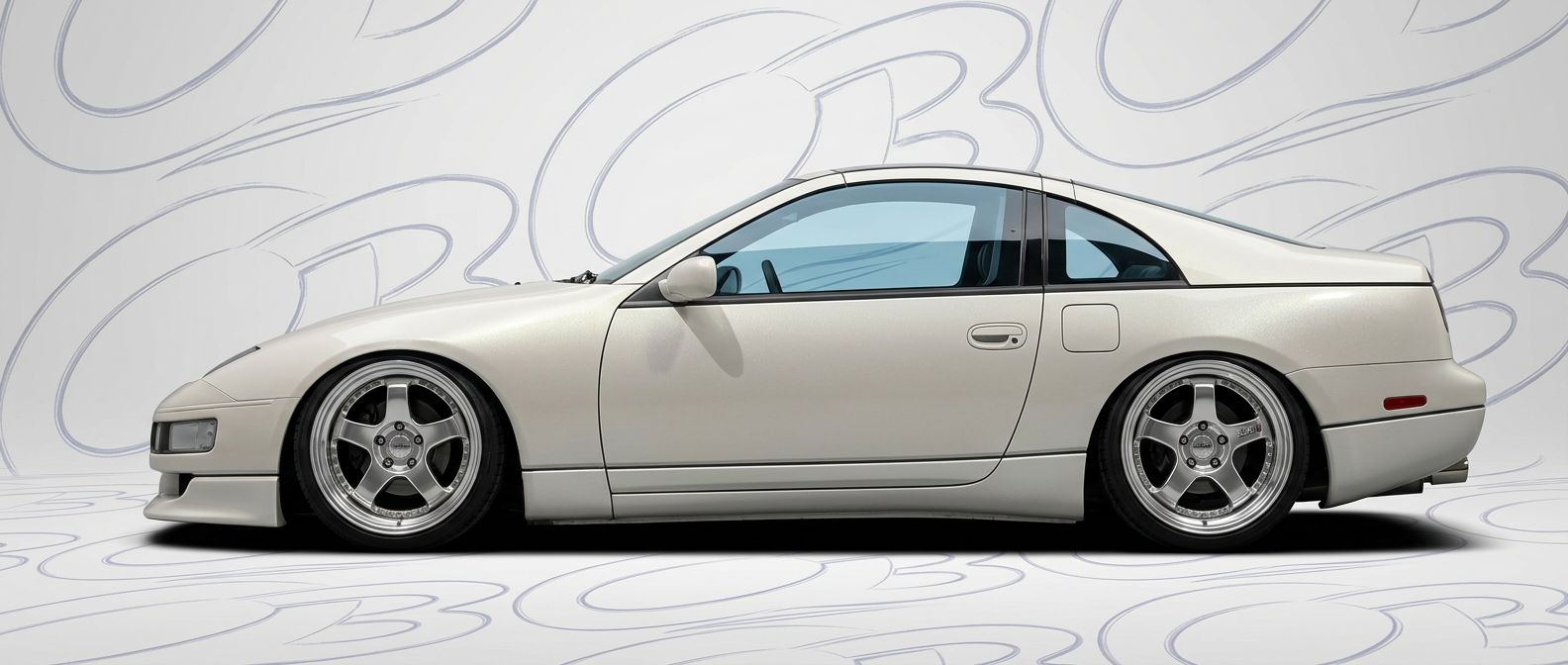 Aerodynamic 1993 Nissan 300ZX 1993 - Sleek design for enhanced vehicle styling.