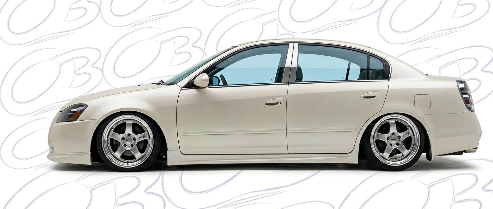 Top-tier 2003 Nissan Altima 2003 featuring a high-gloss finish and carbon fiber weave.