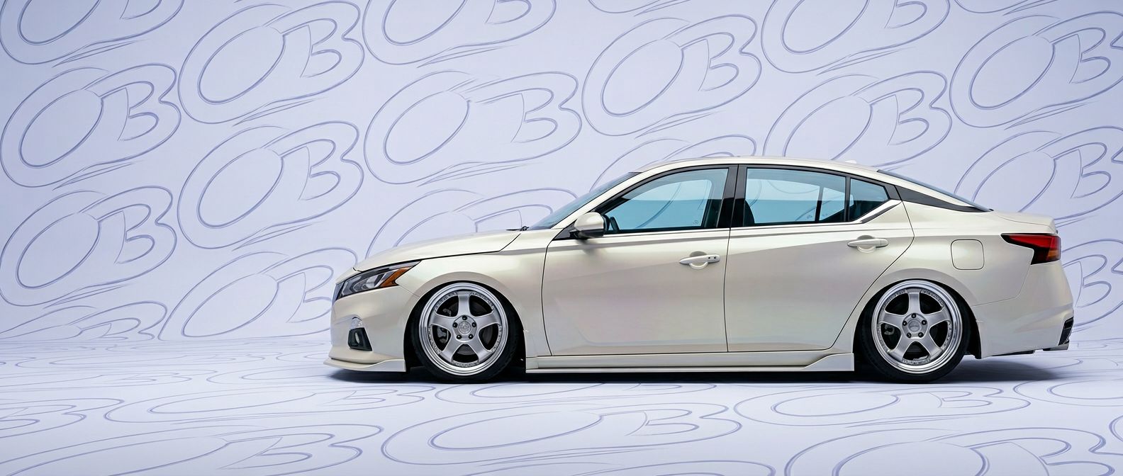 Aerodynamic  Nissan Altima Altima - Sleek design for enhanced vehicle styling.