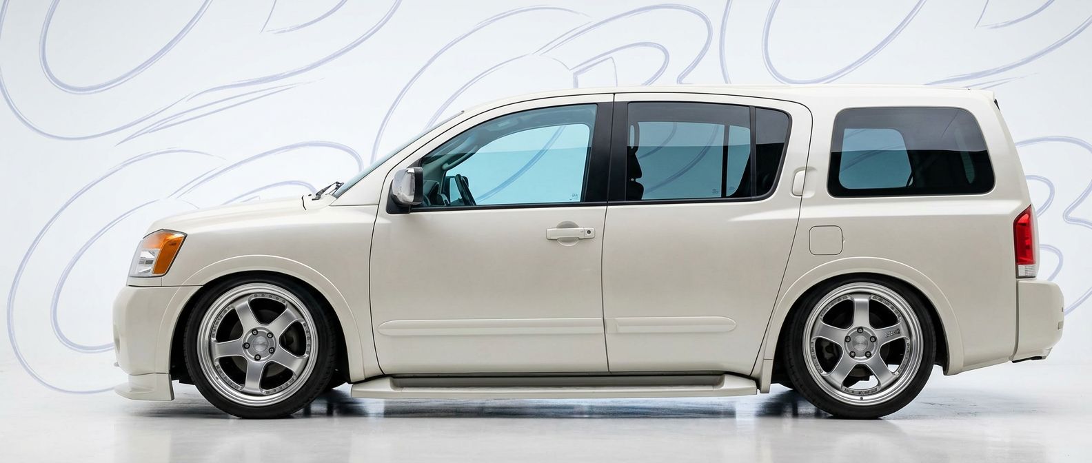 Custom 2009 for 2009 Nissan Armada - Premium aerodynamic automotive body parts.