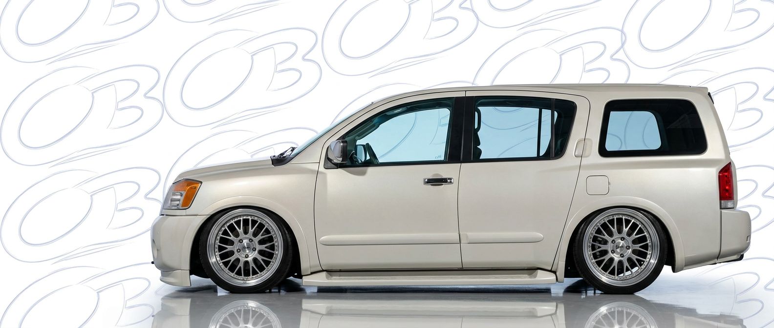 Detailed view of 2011 Nissan Armada 2011 featuring lightweight, durable construction.