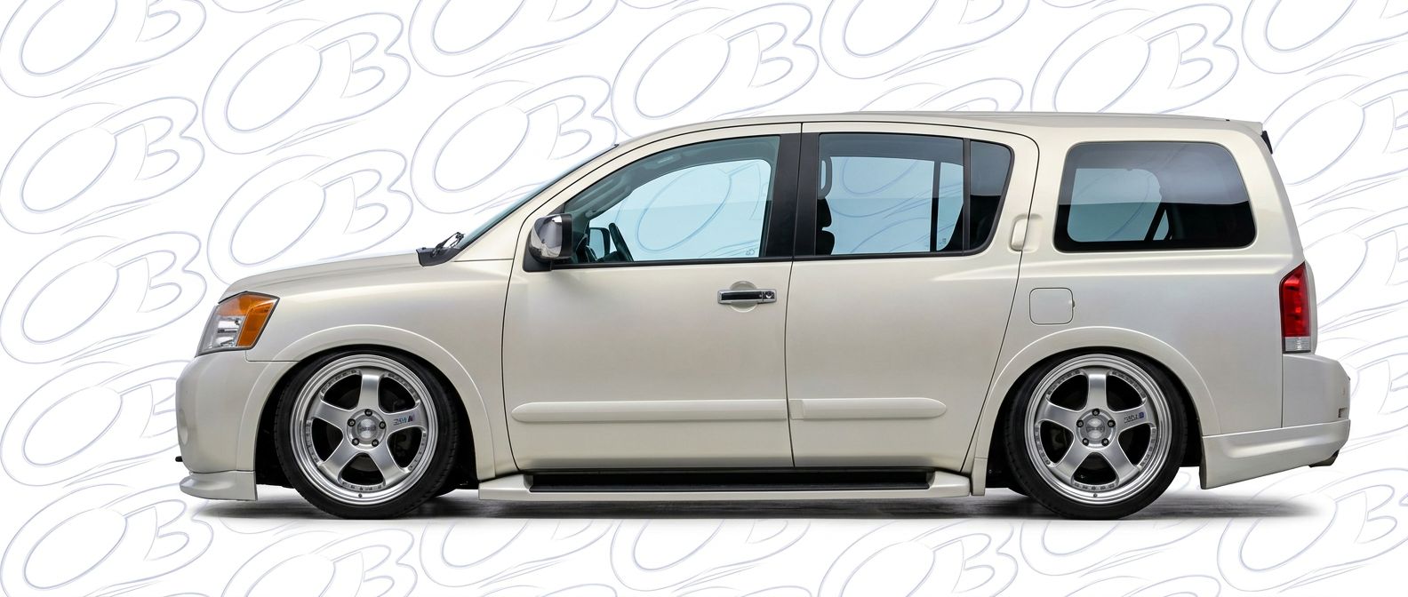 Top-tier 2015 Nissan Armada 2015 featuring a high-gloss finish and carbon fiber weave.
