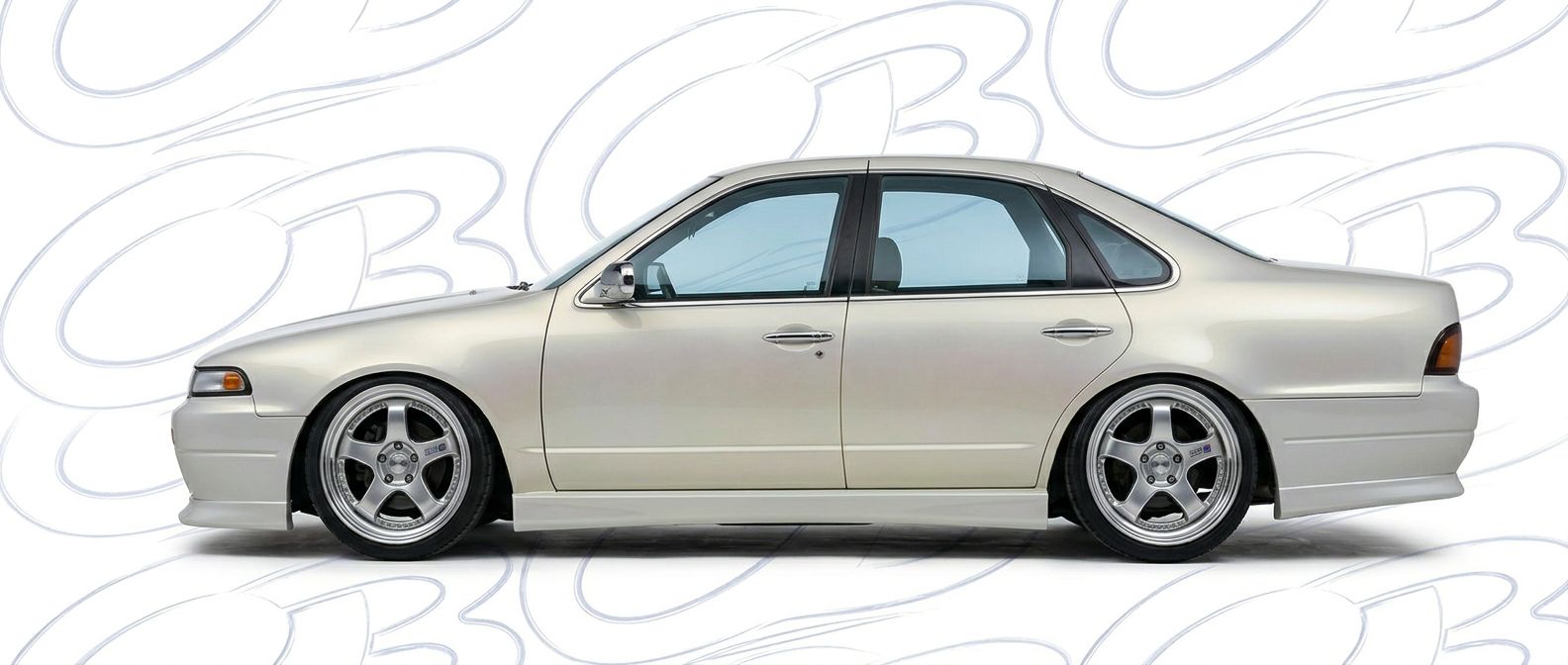 Aggressive 1990 Nissan Cefiro 1990 styling to enhance your vehicle's aesthetic.