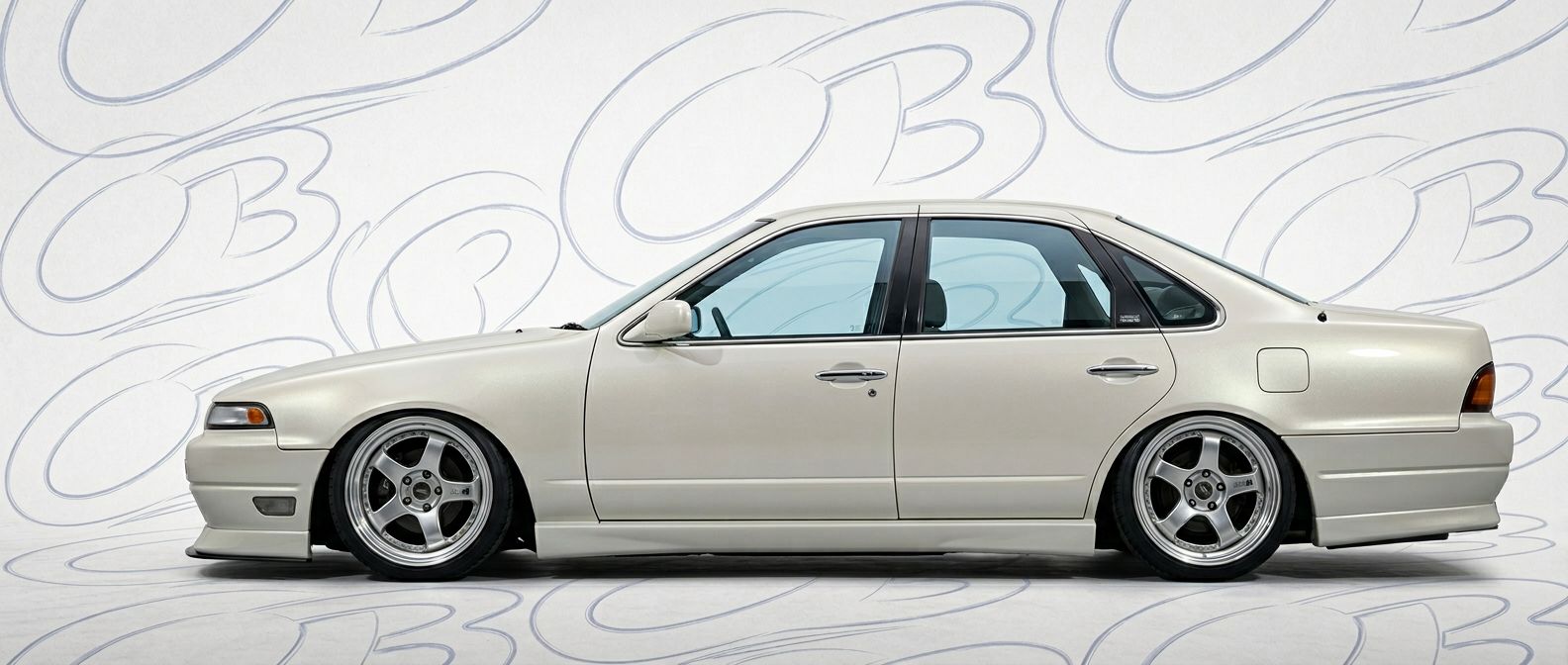 Top-tier 1992 Nissan Cefiro 1992 featuring a high-gloss finish and carbon fiber weave.