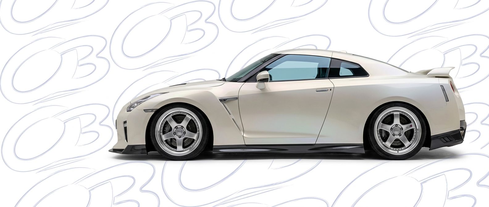 Front-angle view of 2018 Nissan GT-R 2018 - Durable and stylish exterior enhancement.