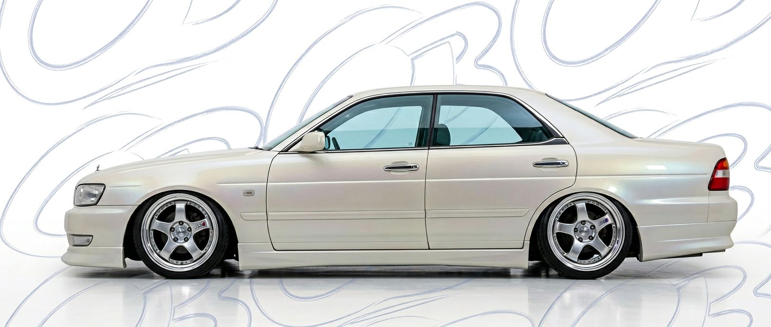 Top-tier 2002 Nissan Laurel 2002 featuring a high-gloss finish and carbon fiber weave.