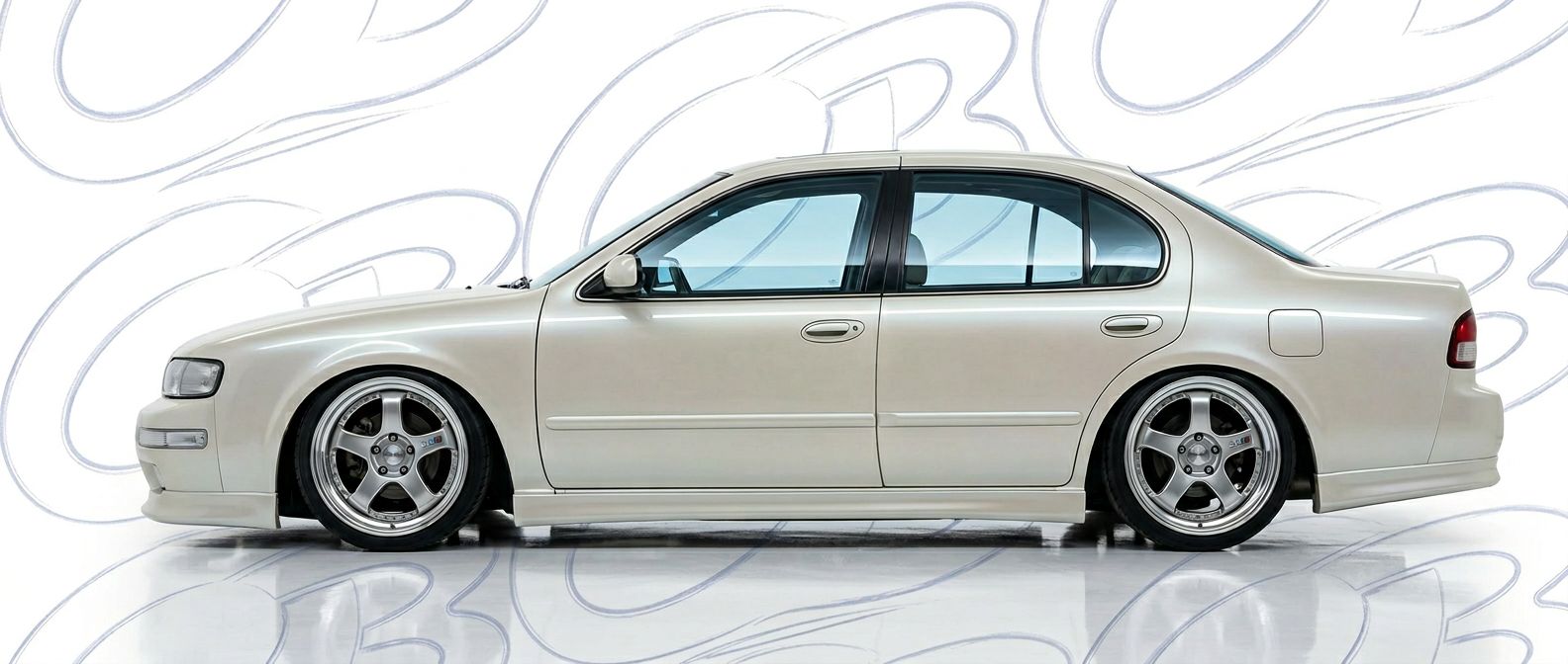 High-quality 1997 Nissan Maxima 1997 exterior shot with professional studio lighting.