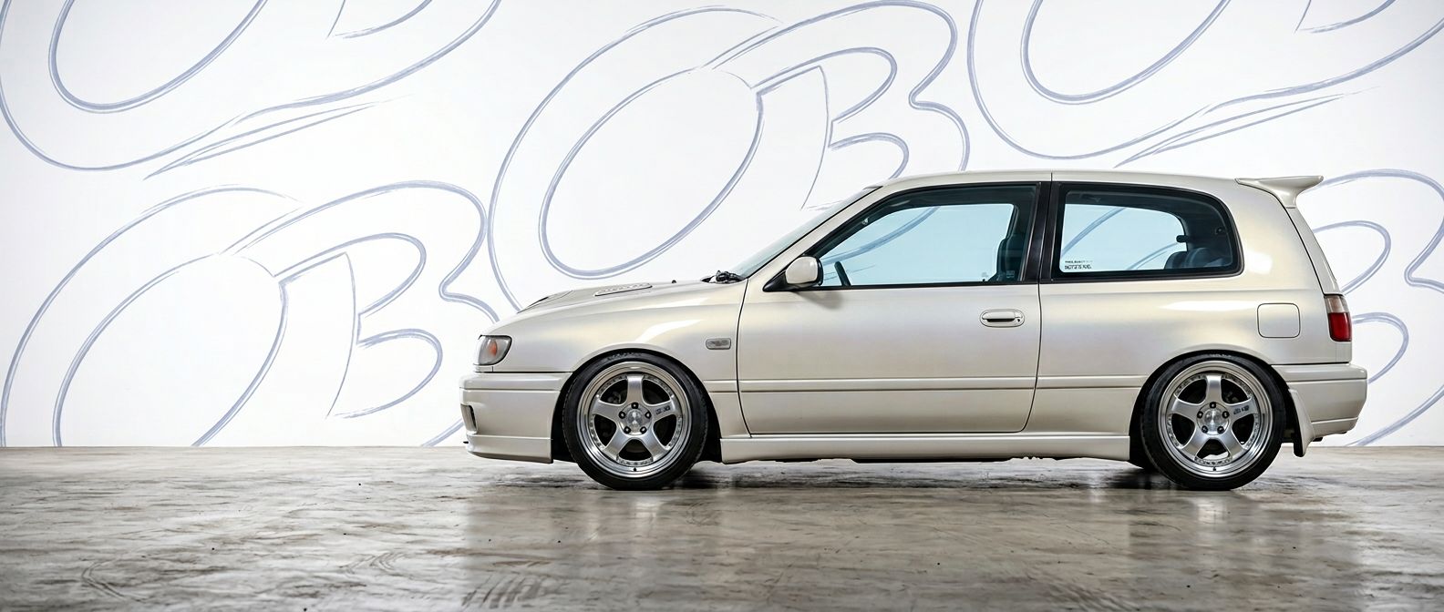 Top-tier  Nissan Pulsar Pulsar featuring a high-gloss finish and carbon fiber weave.