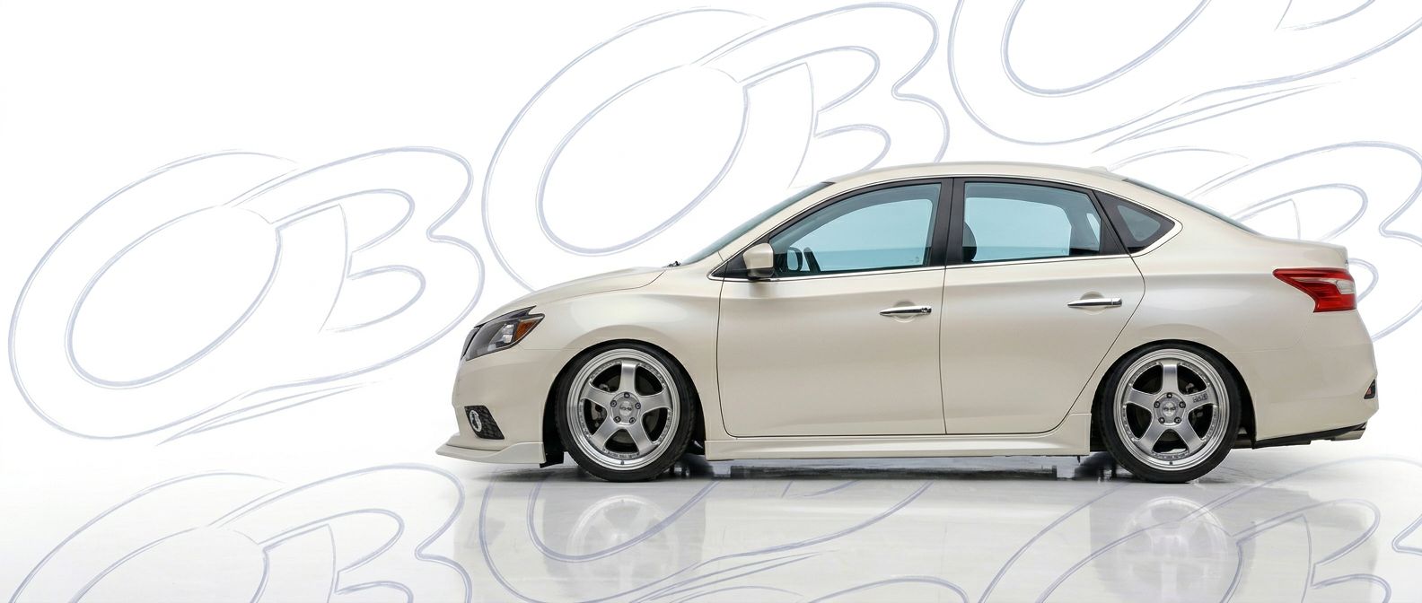 Front-angle view of 2016 Nissan Sentra 2016 - Durable and stylish exterior enhancement.