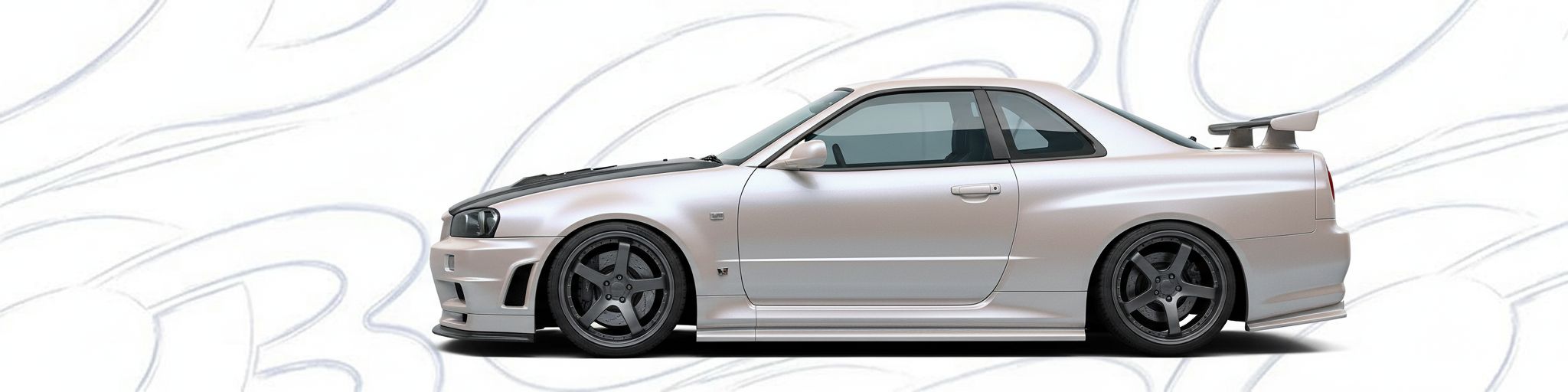 Sleek  Nissan Skyline Skyline - Precision-engineered parts for a perfect fitment.