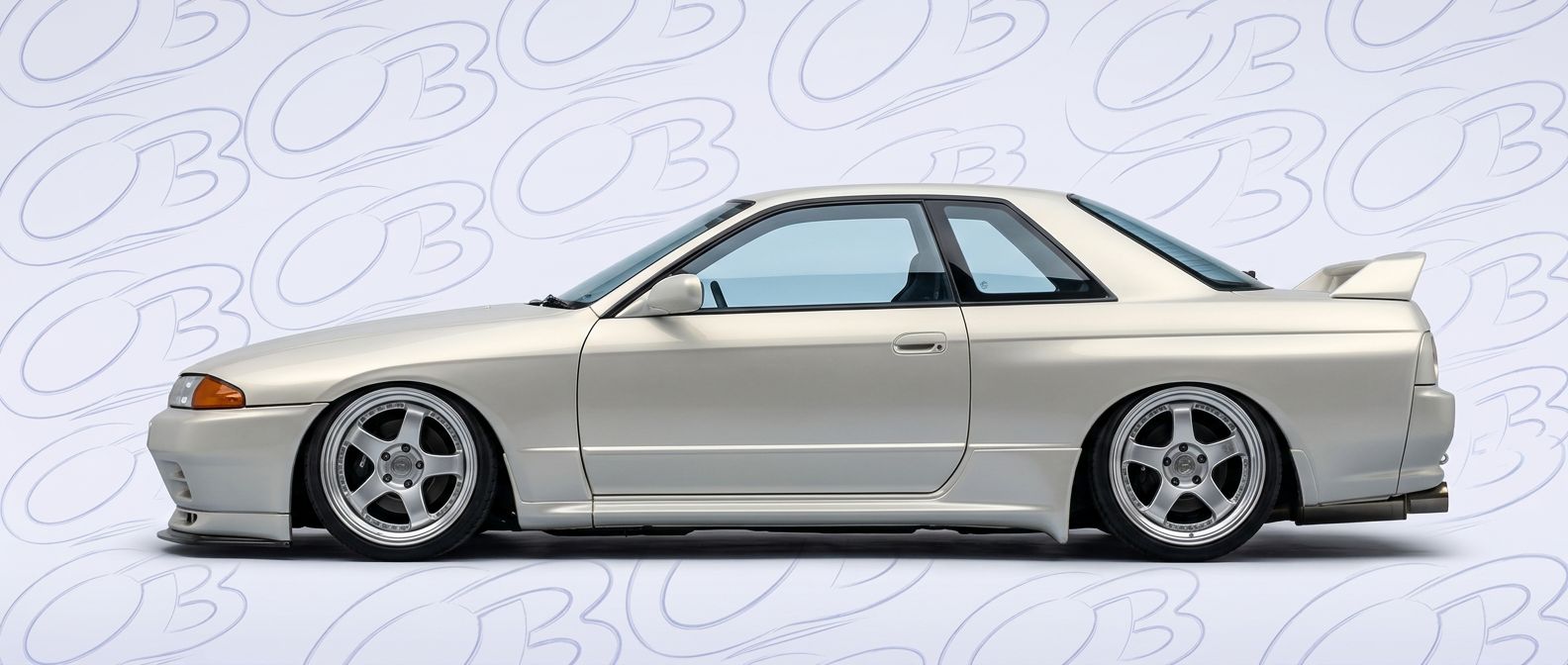 Nissan Skyline (R32) GTR 1992 - Bodykits, Bumpers, Fenders and more... Front-angle view of 1992 Nissan Skyline (R32) GTR 1992 - Durable and stylish exterior enhancement.