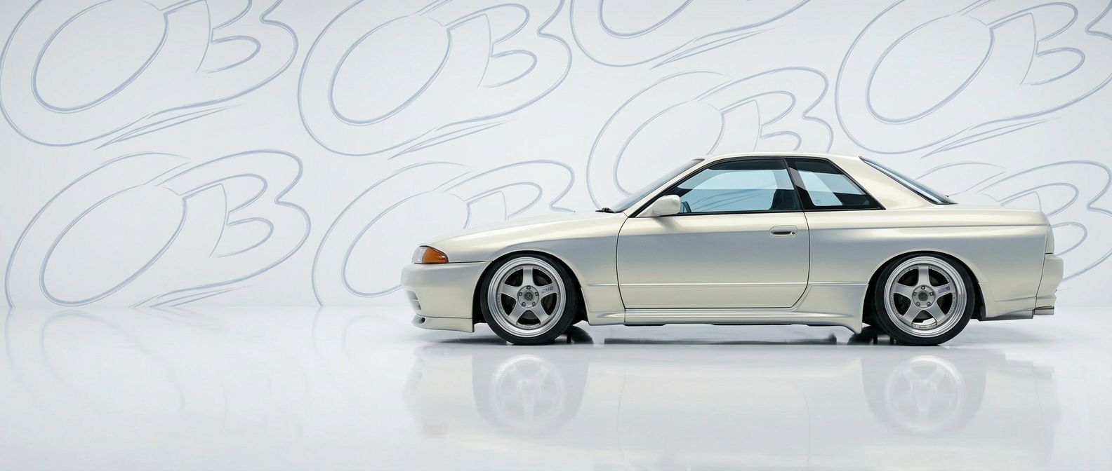 High-quality 1993 Nissan Skyline (R32) GTS 1993 exterior shot with professional studio lighting.
