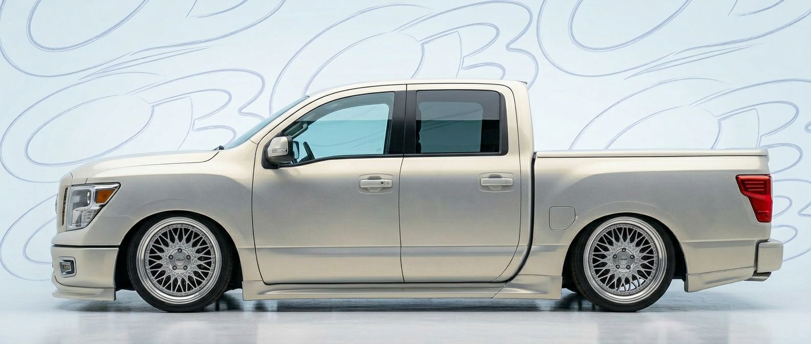 Detailed view of 2018 Nissan Titan 2018 featuring lightweight, durable construction.