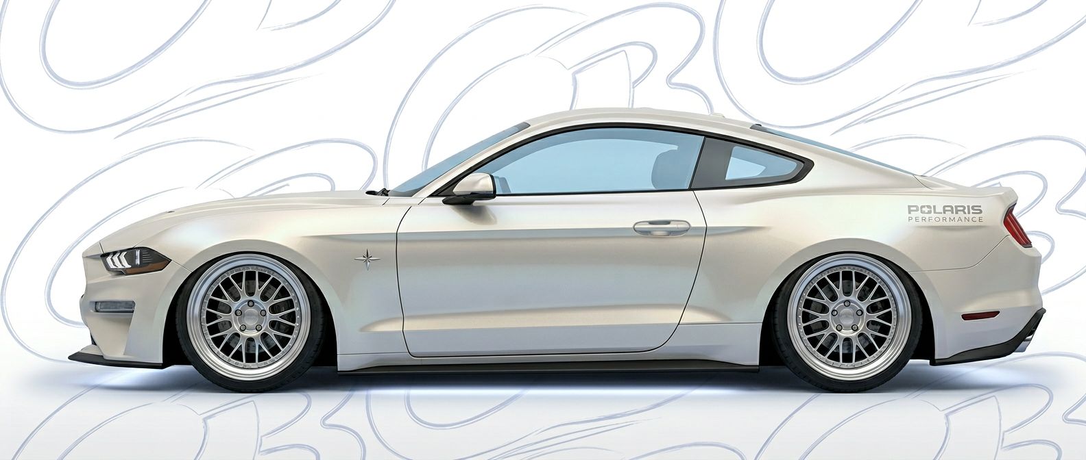 Top-tier  Polaris  2016 featuring a high-gloss finish and carbon fiber weave.