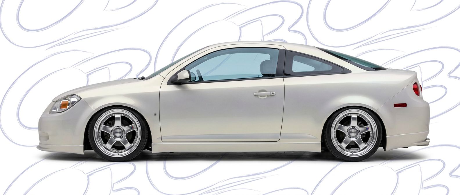 Professional automotive photography of a  Pontiac G5 with high-fidelity G5.