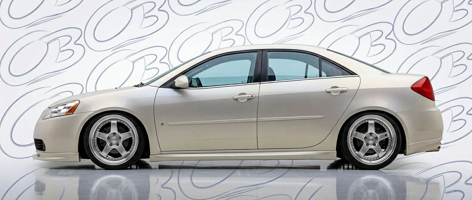 Top-tier 2008 Pontiac G6 2008 featuring a high-gloss finish and carbon fiber weave.