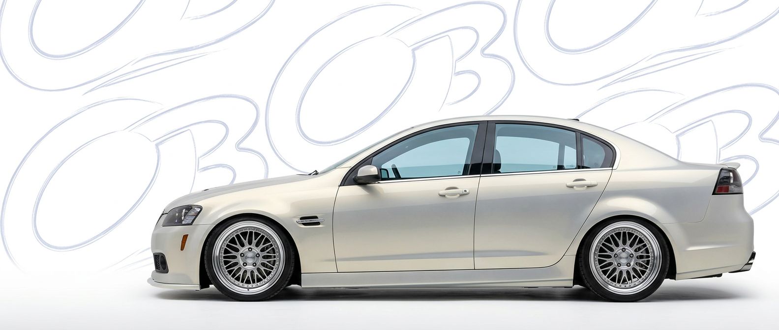 Front-angle view of 2008 Pontiac G8 2008 - Durable and stylish exterior enhancement.