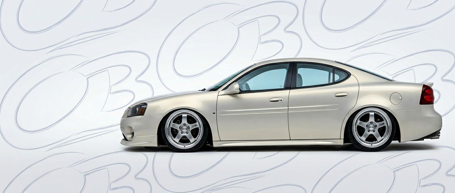 Professional automotive photography of a 2008 Pontiac Grand Prix with high-fidelity 2008.