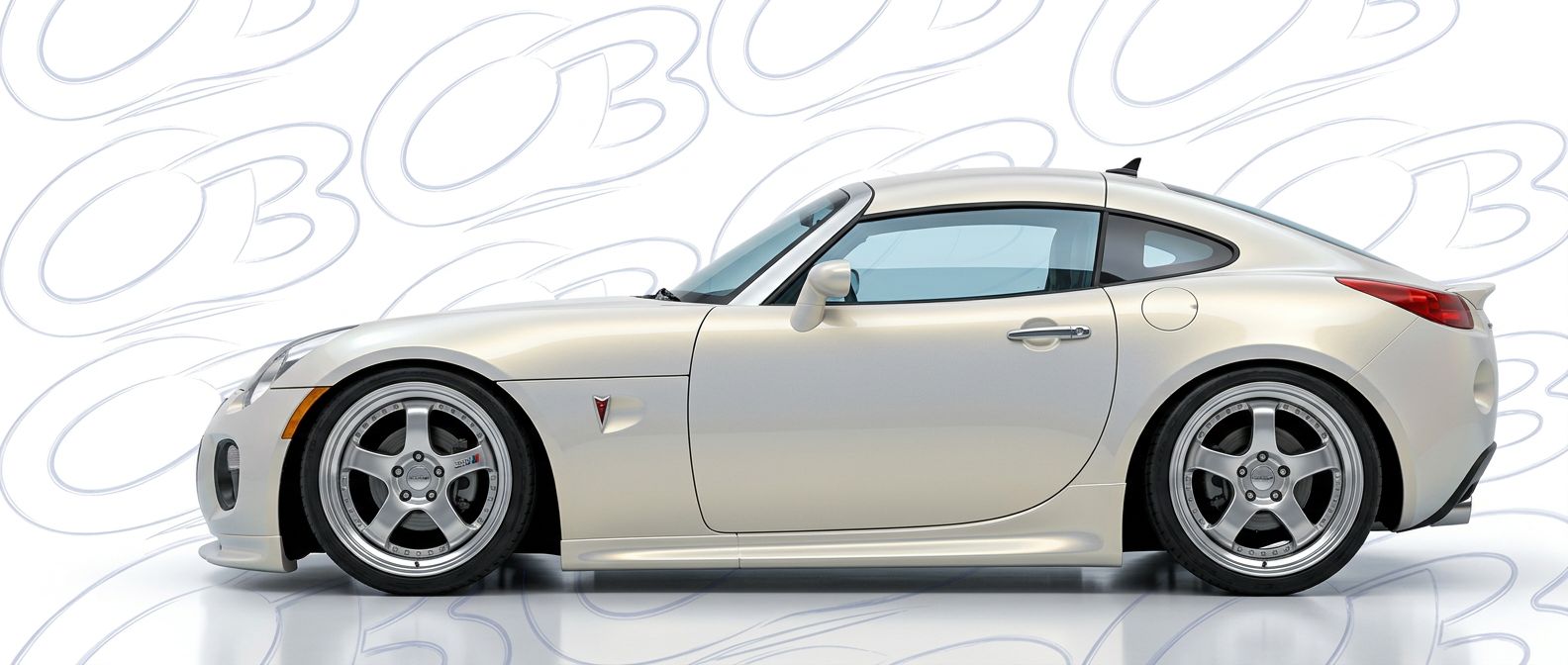Detailed view of 2007 Pontiac Solstice 2007 featuring lightweight, durable construction.