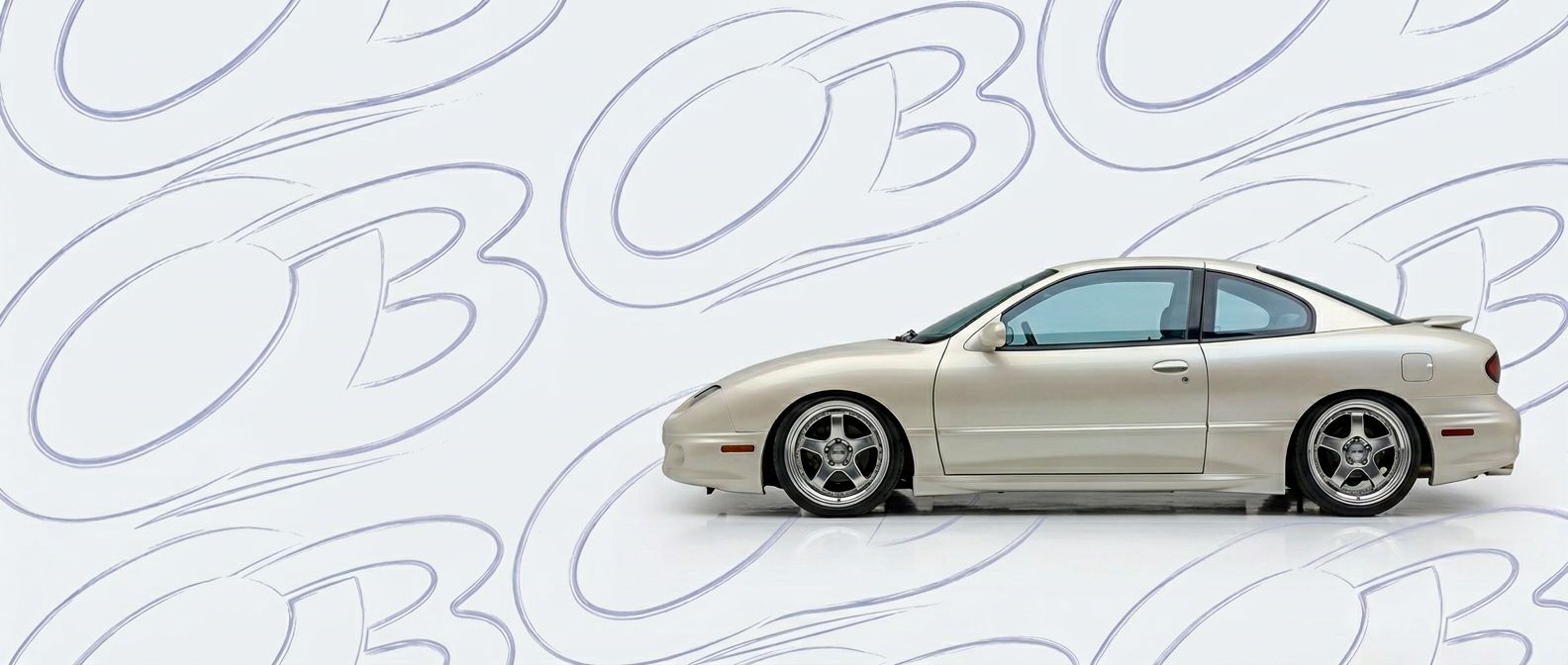 Front-angle view of 1995 Pontiac Sunfire 1995 - Durable and stylish exterior enhancement.