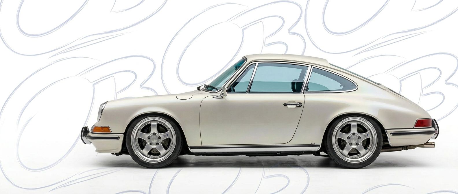 Top-tier 1964 Porsche 911 1964 featuring a high-gloss finish and carbon fiber weave.