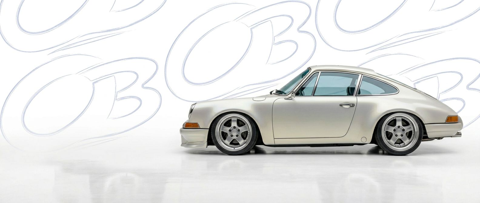 Aerodynamic 1968 Porsche 911 1968 - Sleek design for enhanced vehicle styling.