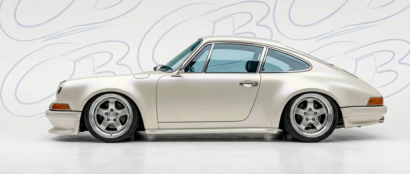 Front-angle view of 1969 Porsche 911 1969 - Durable and stylish exterior enhancement.