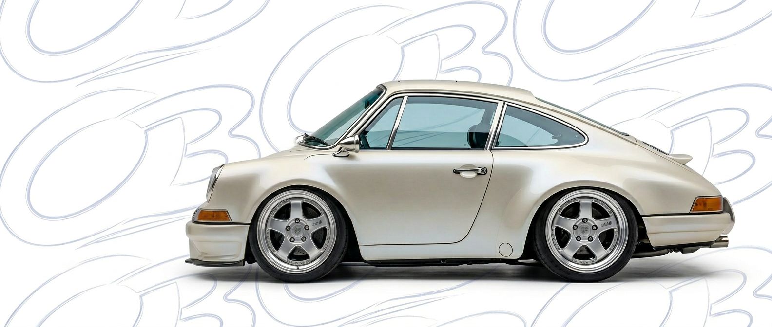 Front-angle view of 1972 Porsche 911 1972 - Durable and stylish exterior enhancement.