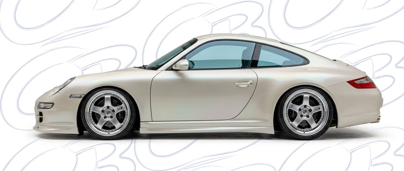 Front-angle view of 2007 Porsche 911 2007 - Durable and stylish exterior enhancement.