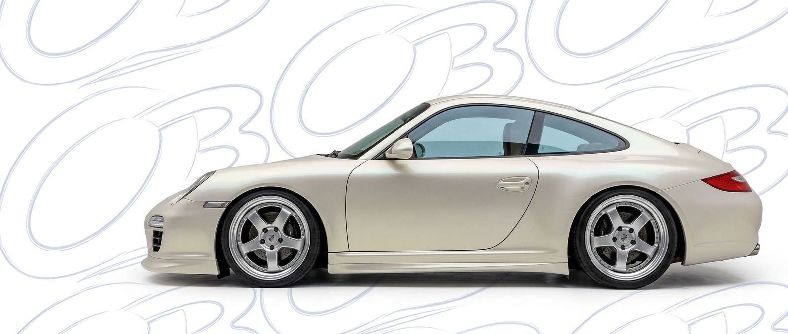 Front-angle view of 2009 Porsche 911 2009 - Durable and stylish exterior enhancement.