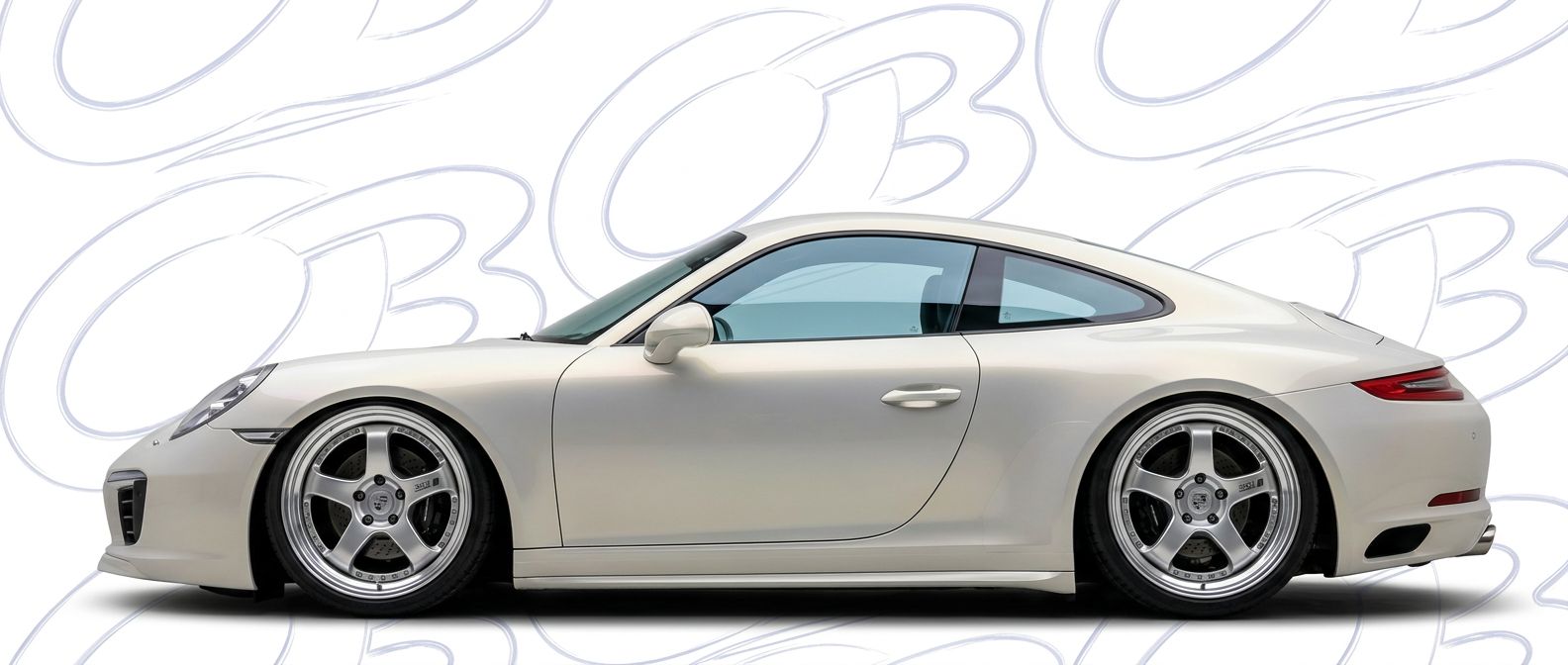 Top-tier 2017 Porsche 911 2017 featuring a high-gloss finish and carbon fiber weave.