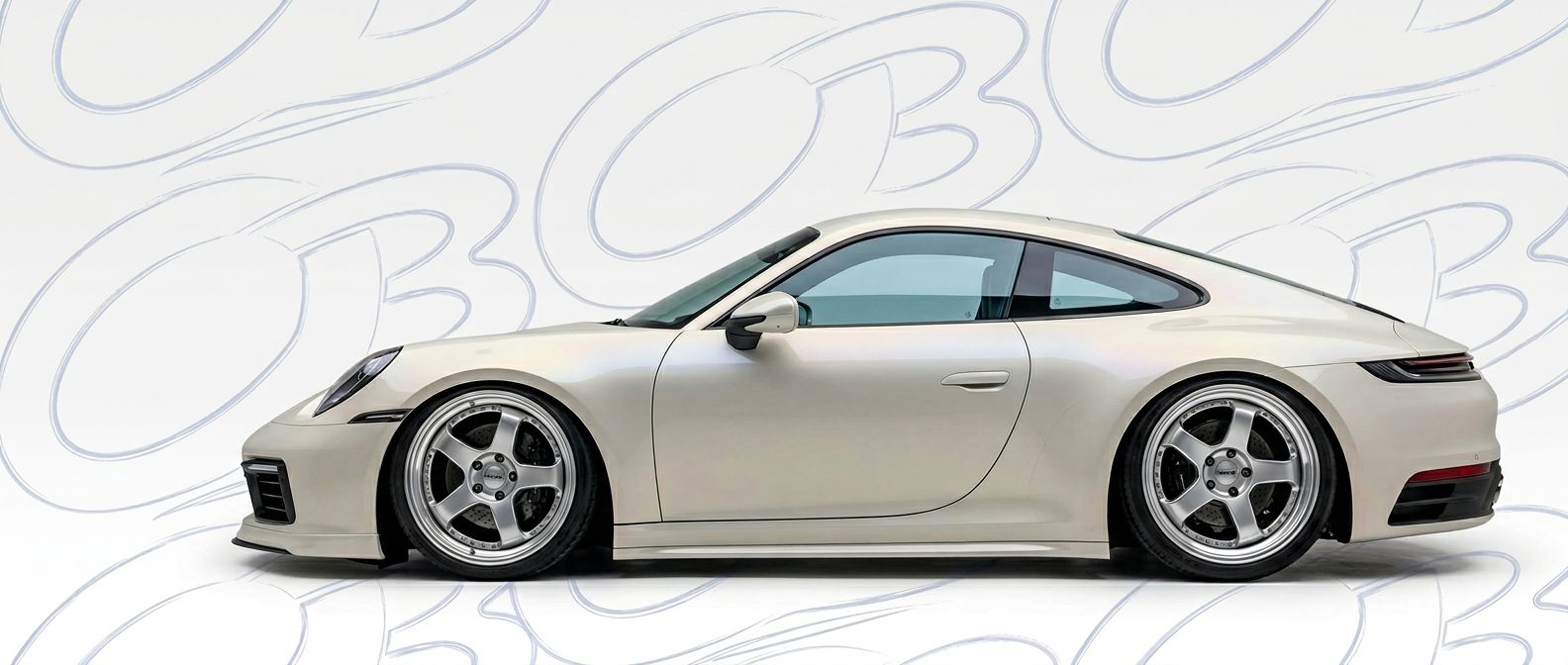 Aerodynamic 2019 Porsche 911 2019 - Sleek design for enhanced vehicle styling.