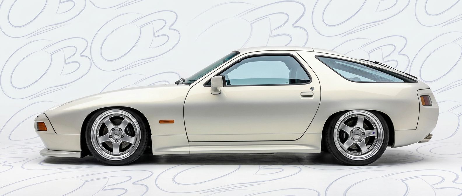 Detailed view of  Porsche 928 928 featuring lightweight, durable construction.