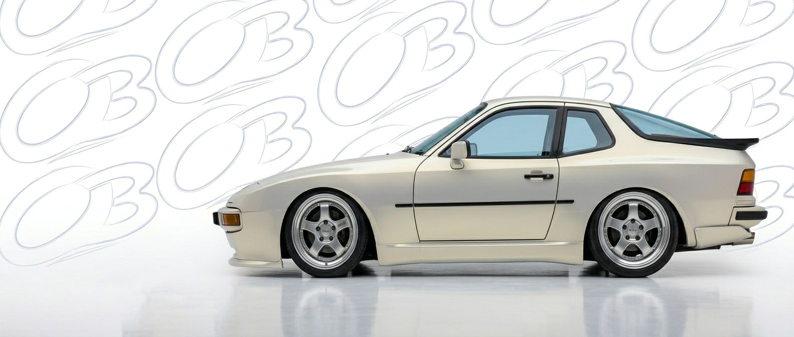 Front-angle view of 1983 Porsche 944 1983 - Durable and stylish exterior enhancement.