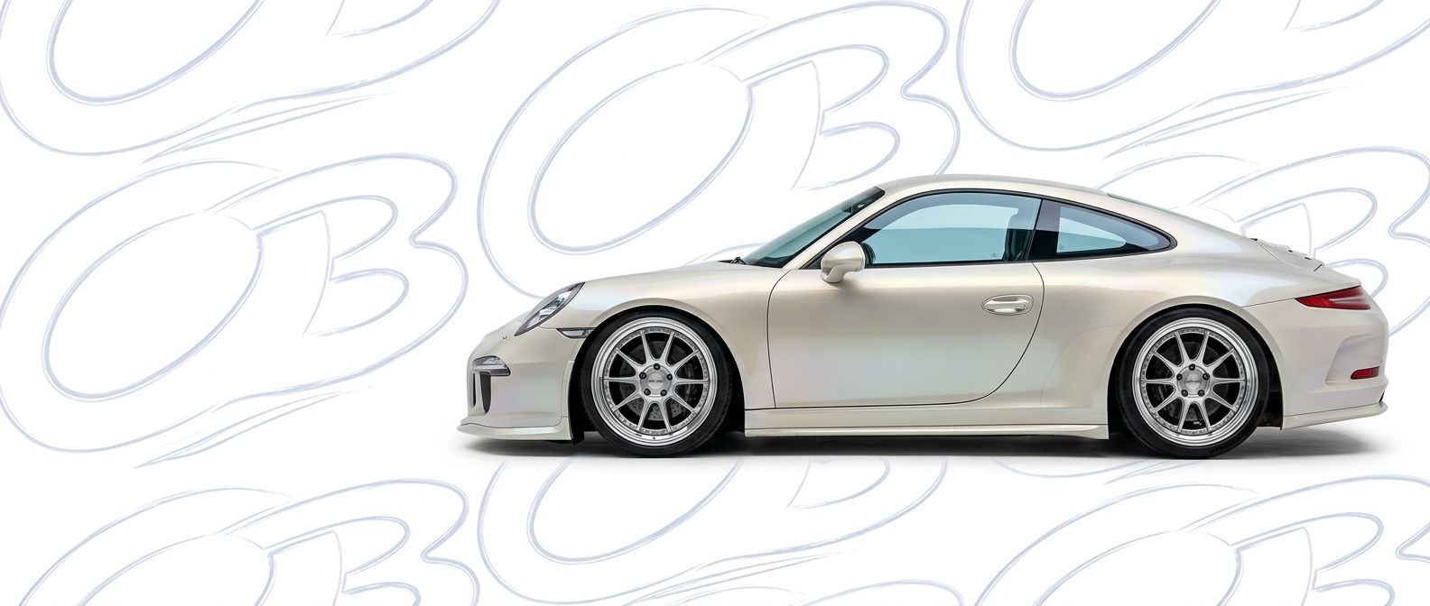 Detailed view of  Porsche  Porsche featuring lightweight, durable construction.