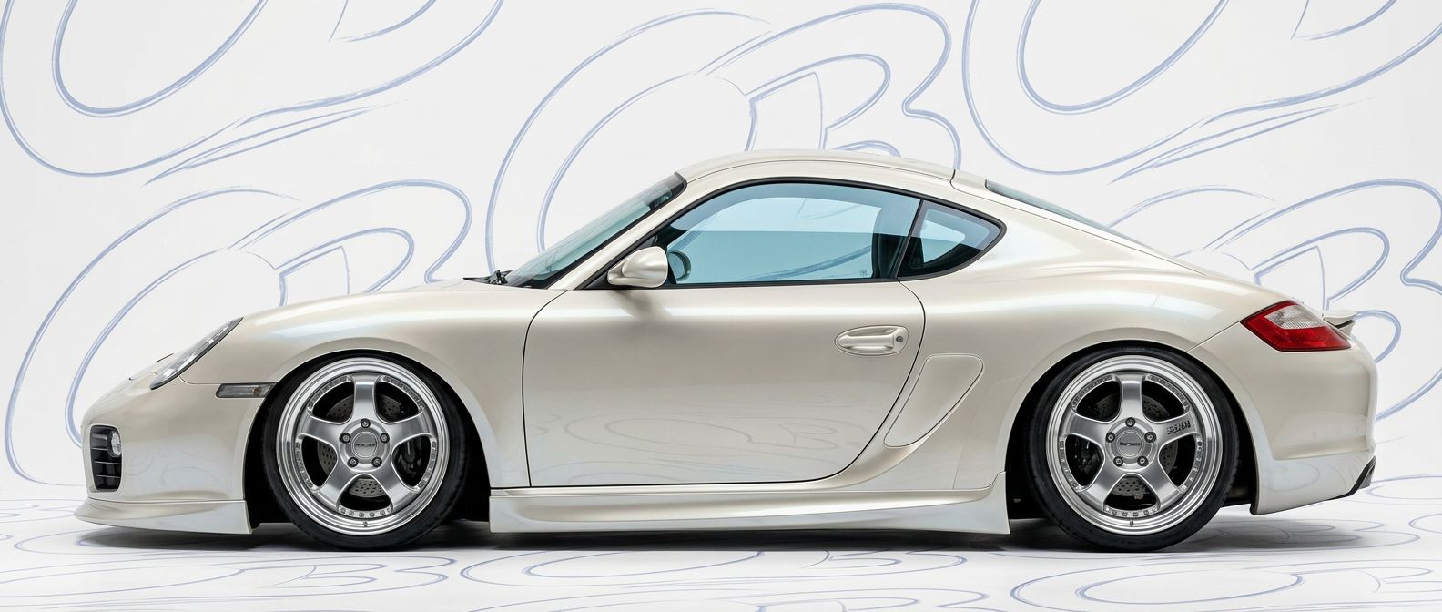 Top-tier 2008 Porsche Boxster 2008 featuring a high-gloss finish and carbon fiber weave.