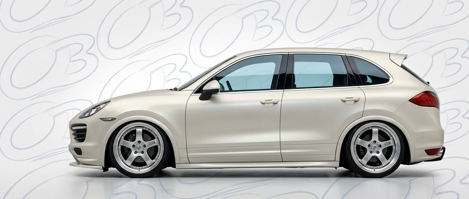 Front-angle view of 2011 Porsche Cayenne 2011 - Durable and stylish exterior enhancement.