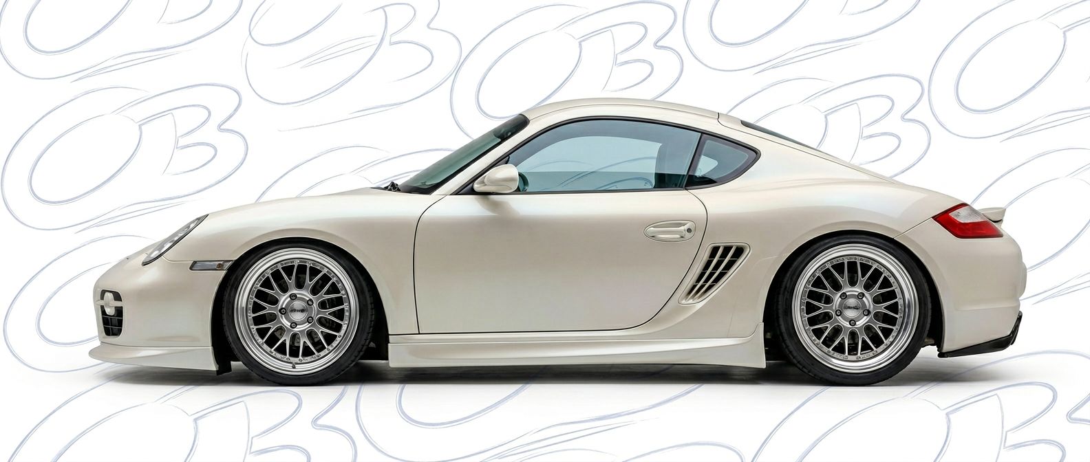 Aerodynamic 2005 Porsche Cayman 2005 - Sleek design for enhanced vehicle styling.